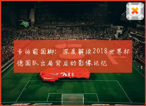 专访前国脚:深度解读2018世界杯德国队出局背后的影像记忆